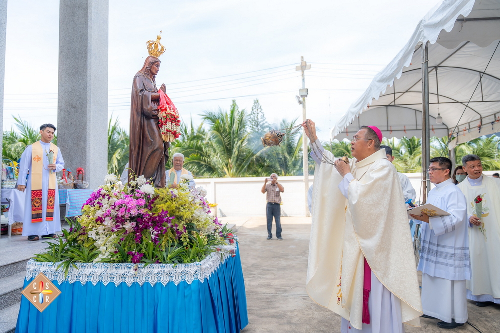 ฉลองชุมชนแห่งความเชื่อวัดแม่พระสายประคำ หลักห้า จ.ราชบุรี