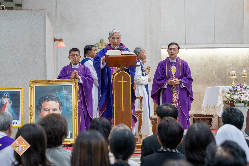 พิธีกรรมอุทิศแด่พระคุณเจ้ายอห์น บอสโก ปัญญา กฤษเจริญ คืนที่ 2