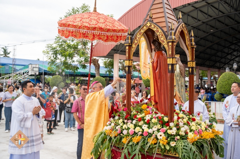 ฉลองวัดพระคริสตหฤทัย วัดเพลง