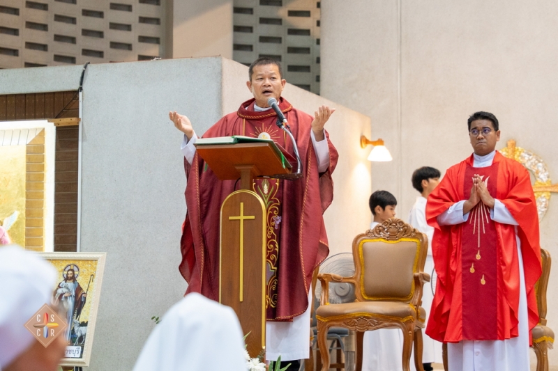 พิธีกรรมอุทิศแด่คุณพ่ออีเรเนอุส ดำรง บุญรติวงศ์ คืนที่ 3